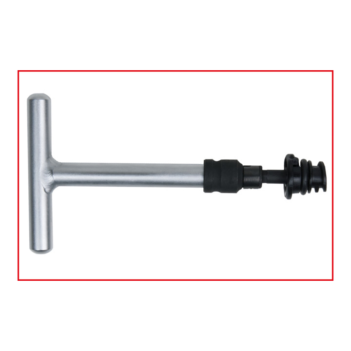 KS Tools 1/4"+3/8" Öldienst-Spezialprofil-Satz für Kunststoff-Ölablassschrauben, 5-tlg.