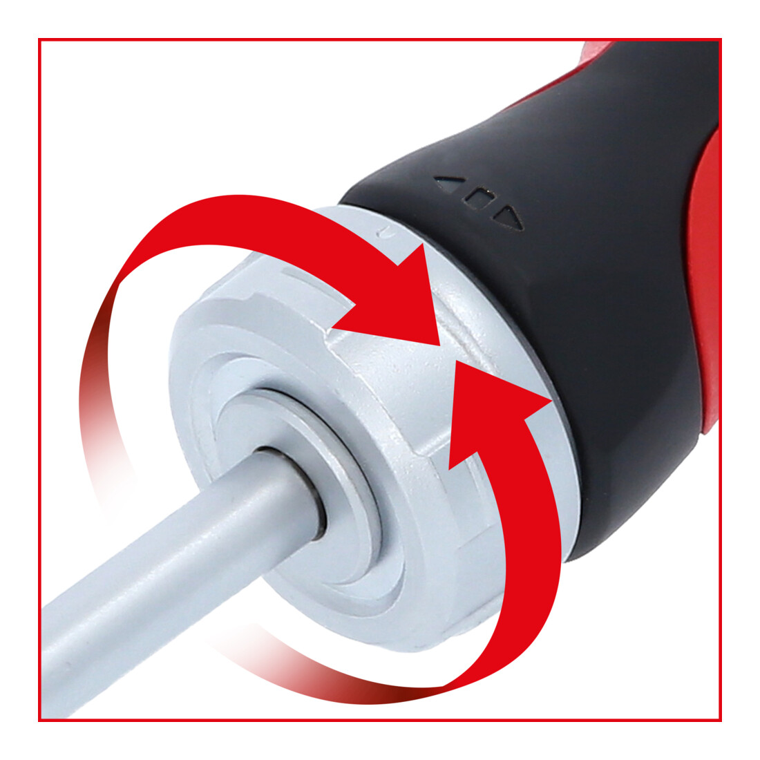 KS Tools 1/4" 6 in 1 Mini-Ratschen-Schraubendreher