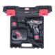 KS Tools 1/4" accuschroevendraaier, 24Nm, 400 omw/min 10,8V, met 2 batterijen en 1 lader-4