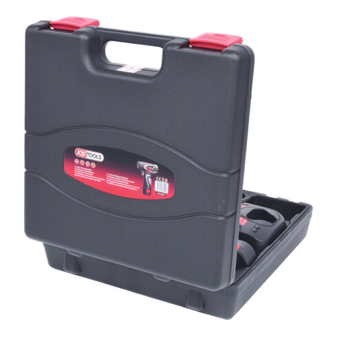 KS Tools 1/4" Akku-Bit-Schrauber, 24Nm, 400 U/min 10,8V, mit 2 Akkus und 1 Ladegerät