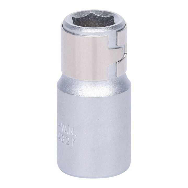 KS Tools 1/4" bit adaptermof, met klemring
