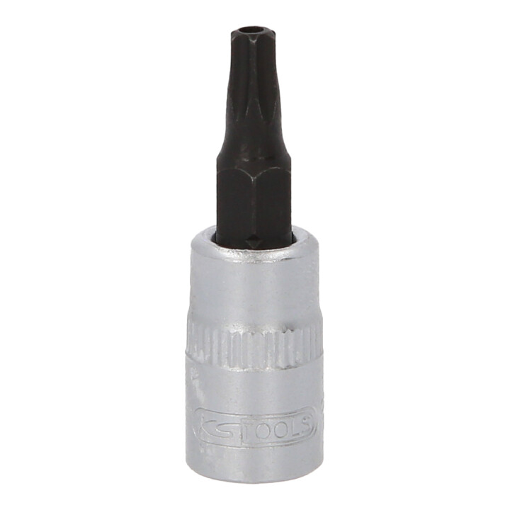 KS Tools 1/4" bit bus TX met boring, TB25