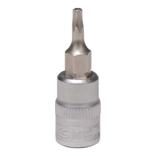 KS Tools 1/4" Bit-dopsleutel, vijfpuntige ster met doorboord gat