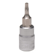 KS Tools 1/4" bit bus, vijf-sterren met face-hole boring