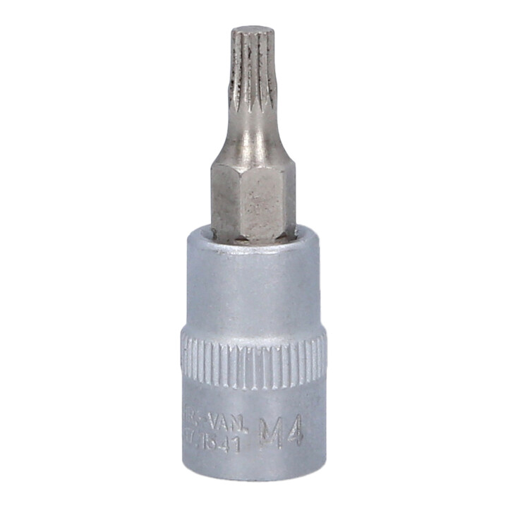 KS Tools 1/4" bit dopsleutel XZN, M4
