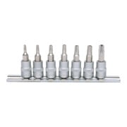 KS Tools 1/4" bit dopsleutelset, 7-delig, TB10-TB40 met boring-3