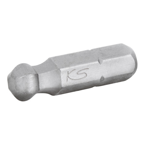 KS Tools 1/4" Bit Innensechskant, 25mm, Kugelkopf, 1,5mm