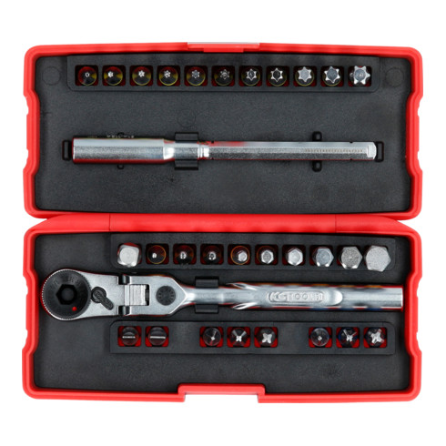 KS Tools 1/4" Bit-Satz, 31-tlg.