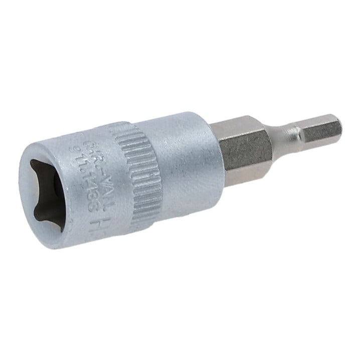 KS Tools 1/4" Bit-Stecknuss Innensechskant, 3mm
