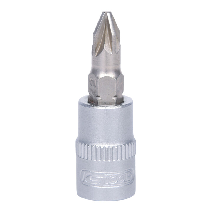 KS Tools 1/4" Bit-Stecknuss, PZ2