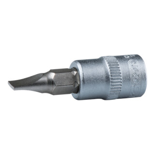 KS Tools 1/4" Bit-Stecknuss Schlitz, 8mm
