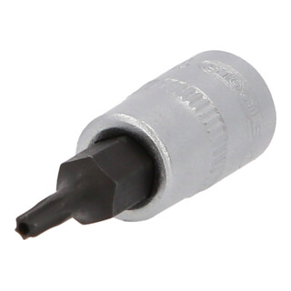 KS Tools 1/4" Bit-Stecknuss TX mit Stirnlochbohrung, TB10
