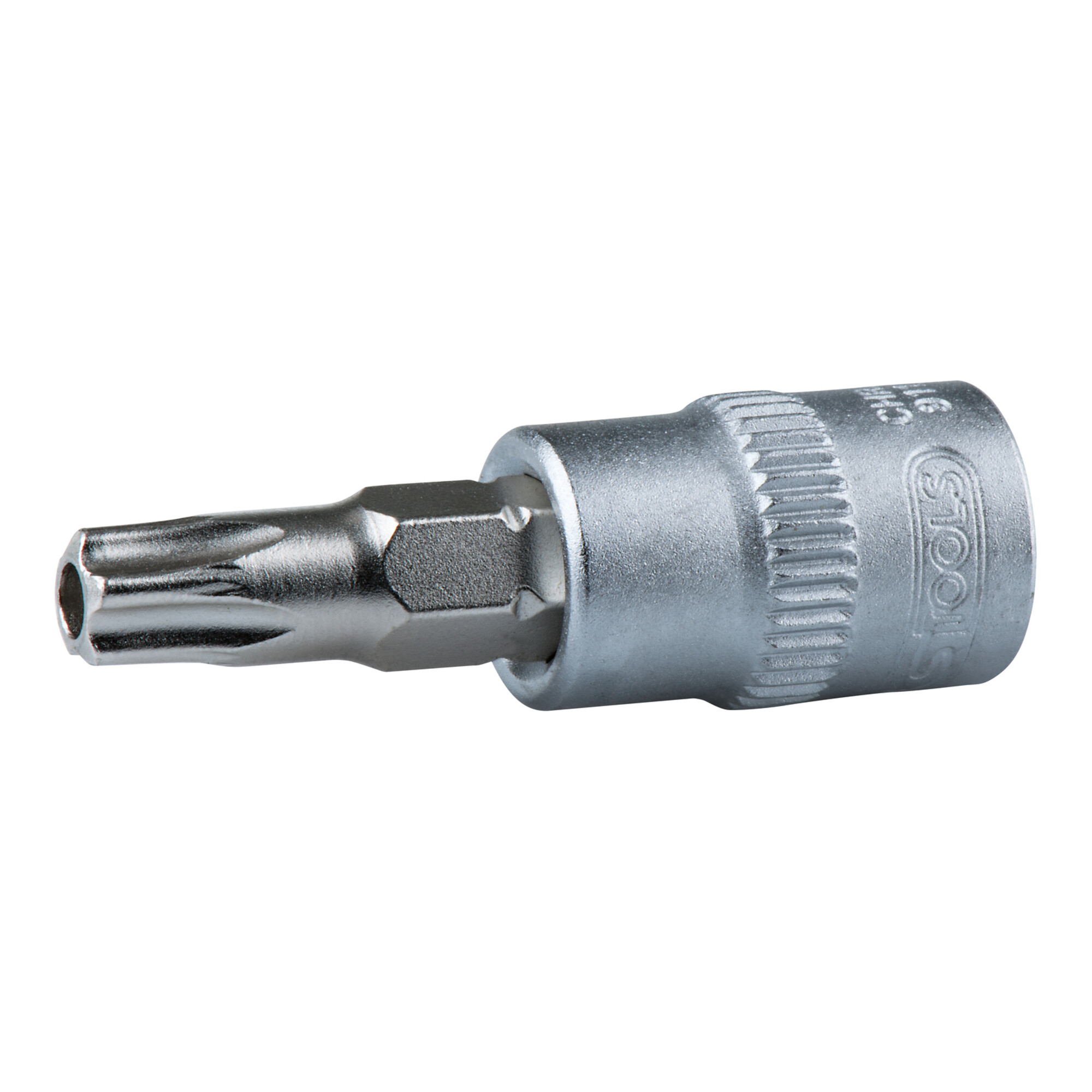 KS Tools 1/4" Bit-Stecknuss TX mit Stirnlochbohrung, TB10