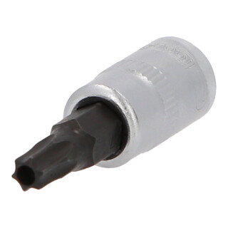 KS Tools 1/4" Bit-Stecknuss TX mit Stirnlochbohrung, TB27