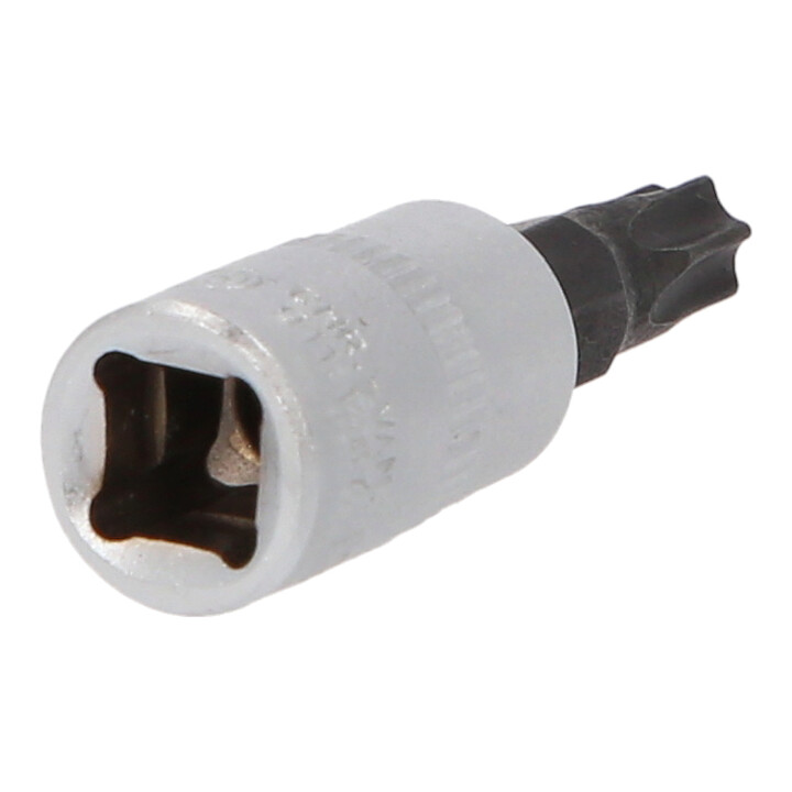 KS Tools 1/4" Bit-Stecknuss TX mit Stirnlochbohrung, TB30