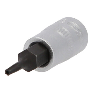 KS Tools 1/4" Bit-Stecknuss TX mit Stirnlochbohrung, TB8