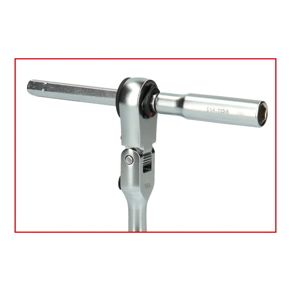 KS Tools 1/4" bit-verbinding omkeerbare ratelset met insteekadapter voor doppen, 3 st.