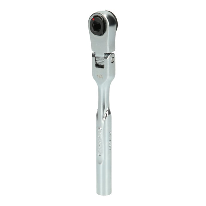 KS Tools 1/4" bitscharnier omkeerbare ratel, lengte 119 mm