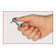 KS Tools 1/4" bitscharnier omkeerbare ratel, lengte 119 mm
