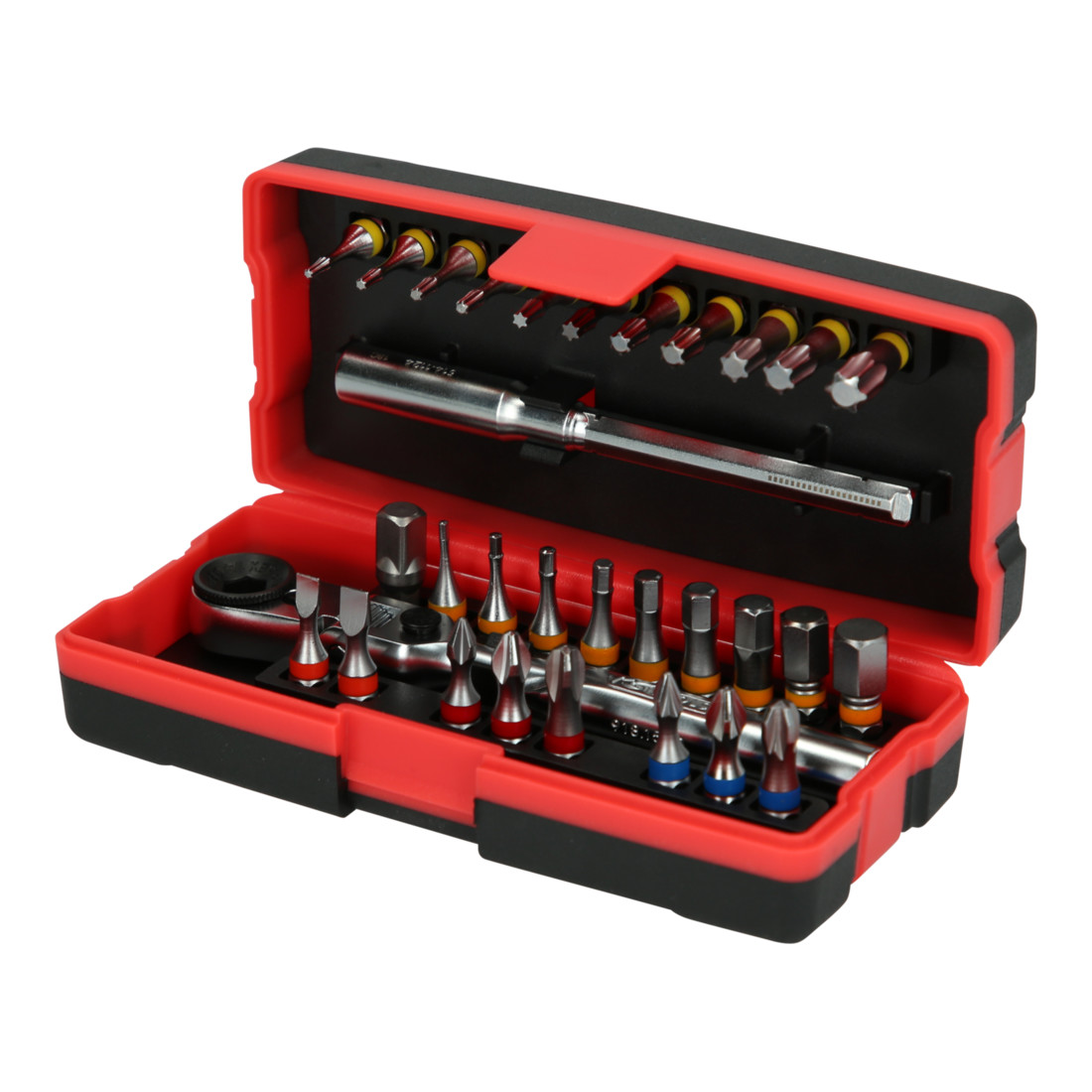 KS Tools 1/4" bitset, 31 st.