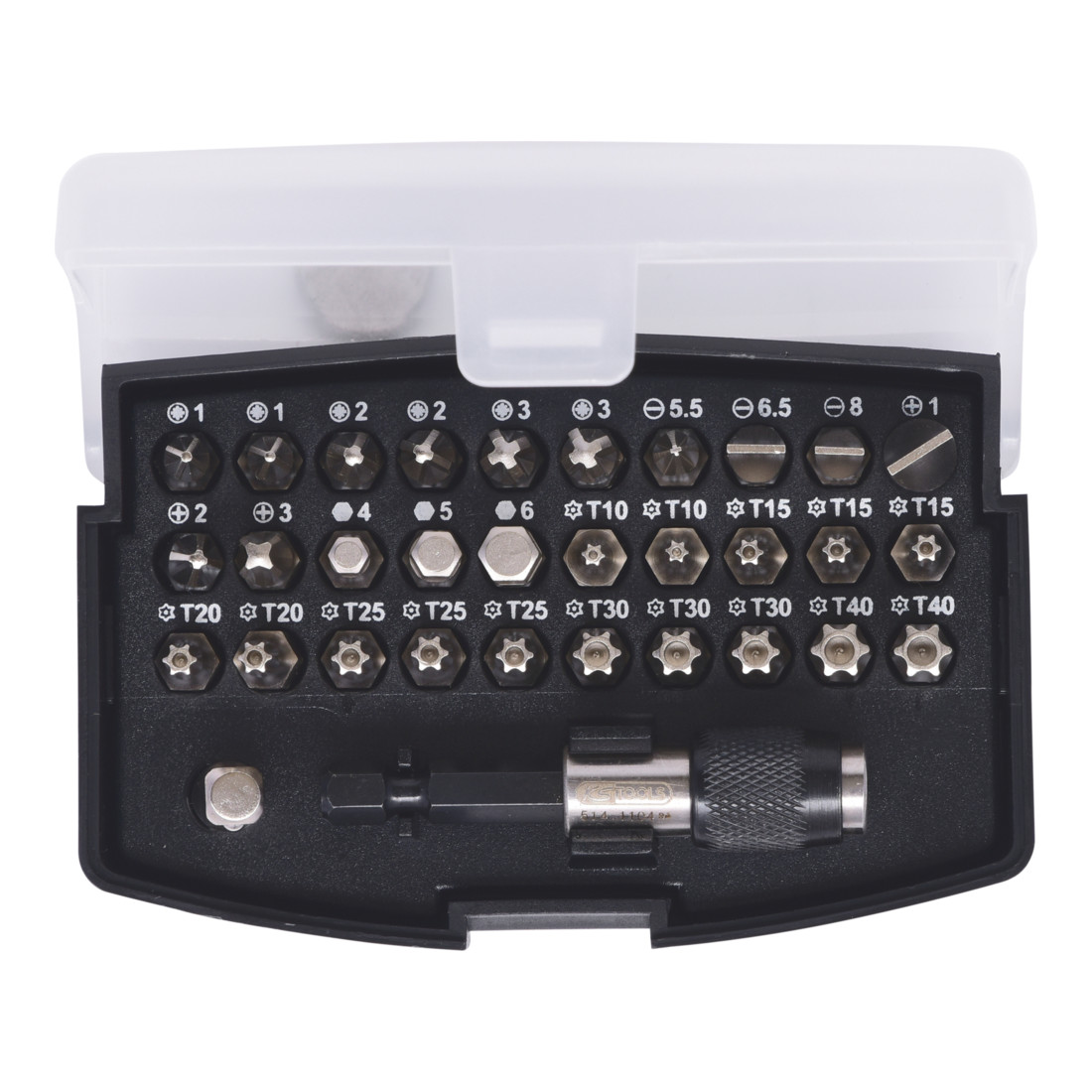 KS Tools 1/4" bitset, 32 st.