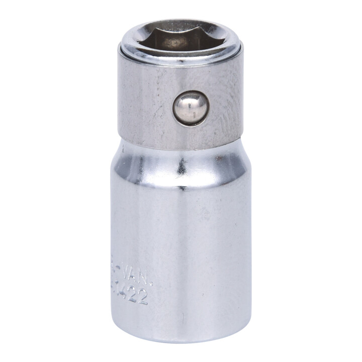 KS Tools 1/4" CHROMEplus bit-adapterbus, voor 1/4" bits met klemring