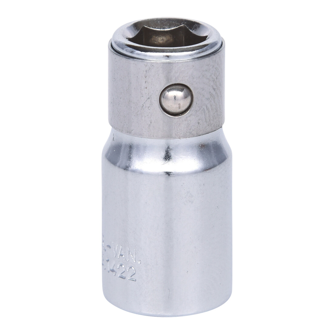KS Tools 1/4" CHROMEplus bit-adapterbus, voor 1/4" bits met klemring