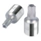 KS Tools 1/4" CHROMEplus bit dopsleutel vijf-ster, boring, TS50-1