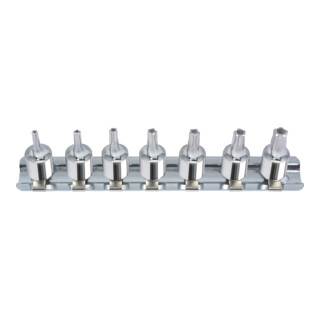 KS Tools 1/4" CHROMEplus bit dopsleutelset vijfster geboord, 7-deligTS10-TS40