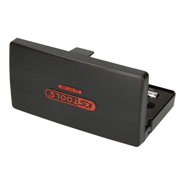 KS Tools 1/4" CHROMEplus Bit-Stecknuss-Satz mit Gelenk TX, 8-teilig T8-T40
