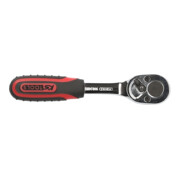 KS Tools 1/4" CHROMEplus Bit-Umschalt-Knarre, 115mm-5