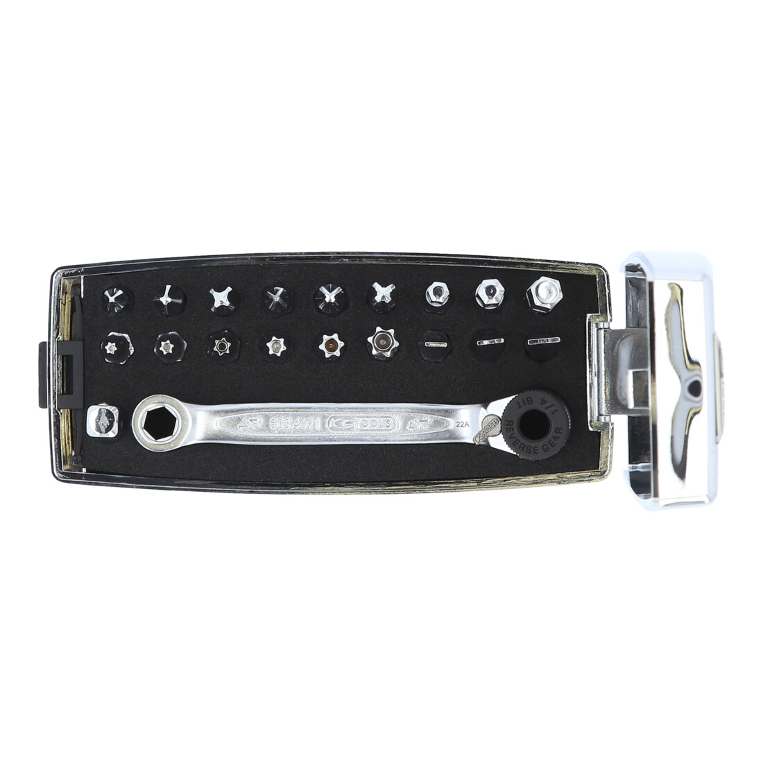 KS Tools 1/4" CHROMEplus bitset, 20 stuks