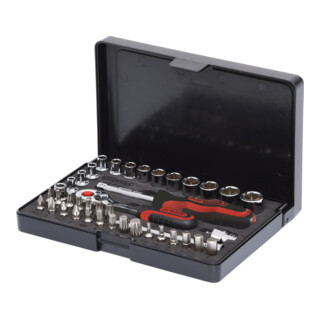 KS Tools 1/4" CHROMEplus dopsleutelset, 40-delig