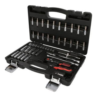 KS Tools 1/4" CHROMEplus dopsleutelset, 47 stuks