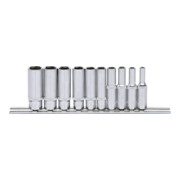 KS Tools 1/4" CHROMEplus inbussleutelset, lang, 10 stuks 4-13mm-3