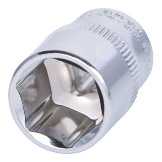 KS Tools 1/4" CHROMEplus Sechskant-Stecknuss, 13mm