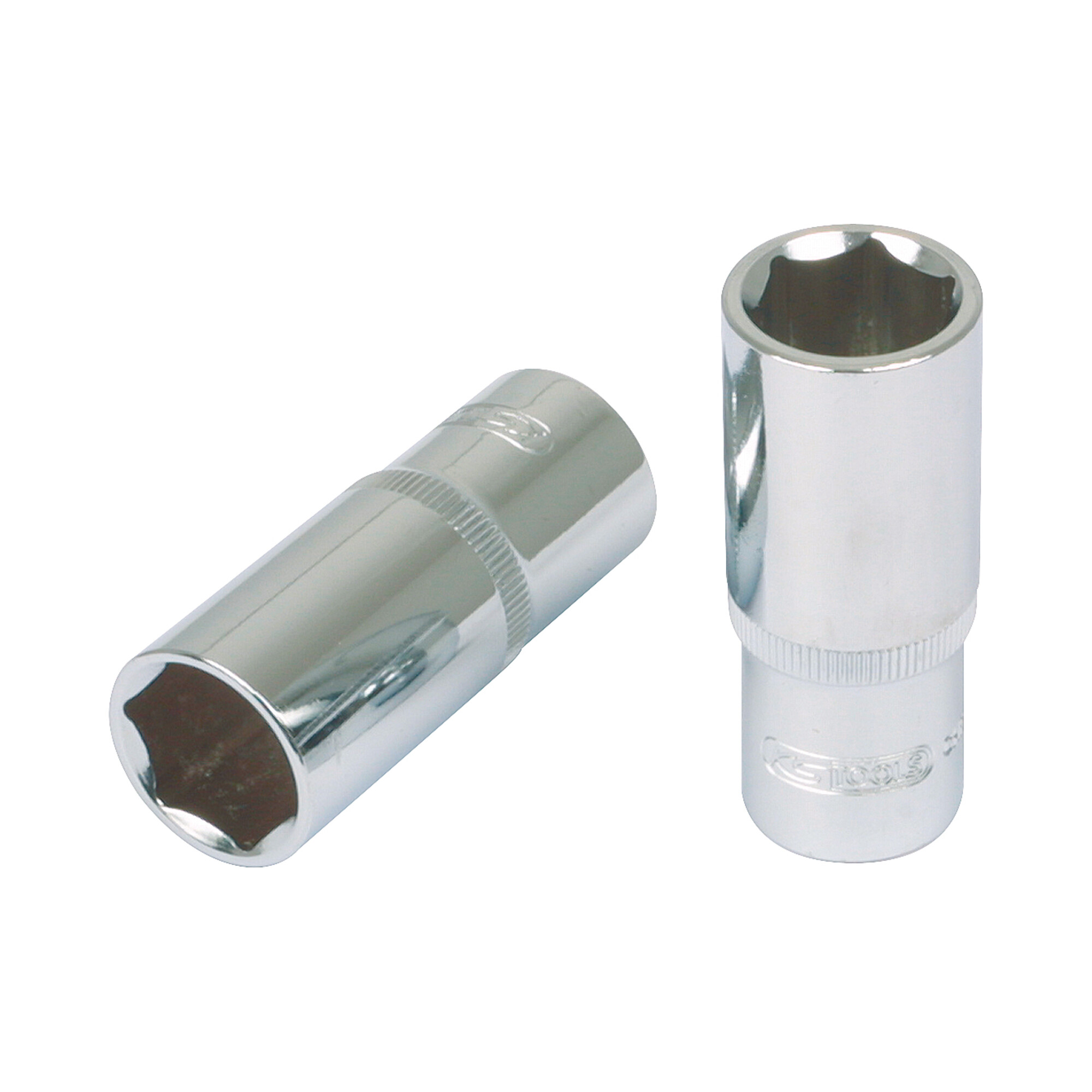 KS Tools 1/4" CHROMEplus Sechskant-Stecknuss, lang, 4mm