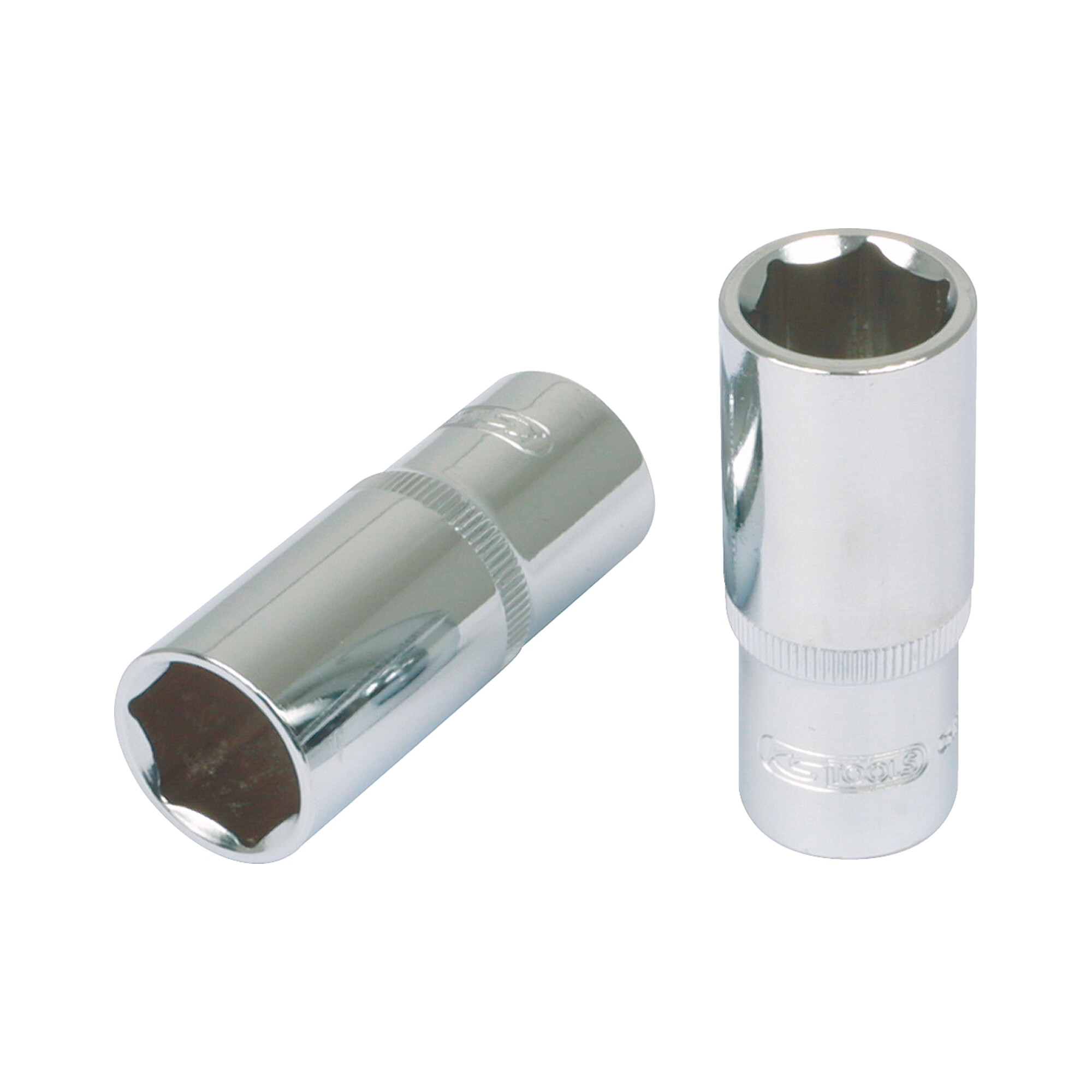 KS Tools 1/4" CHROMEplus Sechskant-Stecknuss, lang, 9/32"