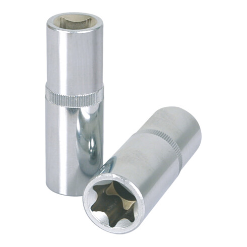 KS Tools 1/4" CHROMEplus TX-E inbus, lang, E4