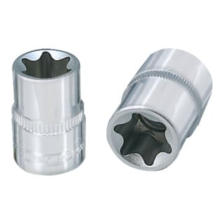 KS Tools 1/4" CHROMEplus TX-E-Stecknuss, E5