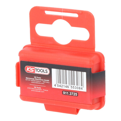 KS Tools 1/4" CLASSIC Bit Innensechskant, 25mm, Kugelkopf, 1/4", 5er Pack
