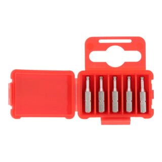 KS Tools 1/4" CLASSIC Bit Innensechskant, 25mm, Kugelkopf, 1/8", 5er Pack