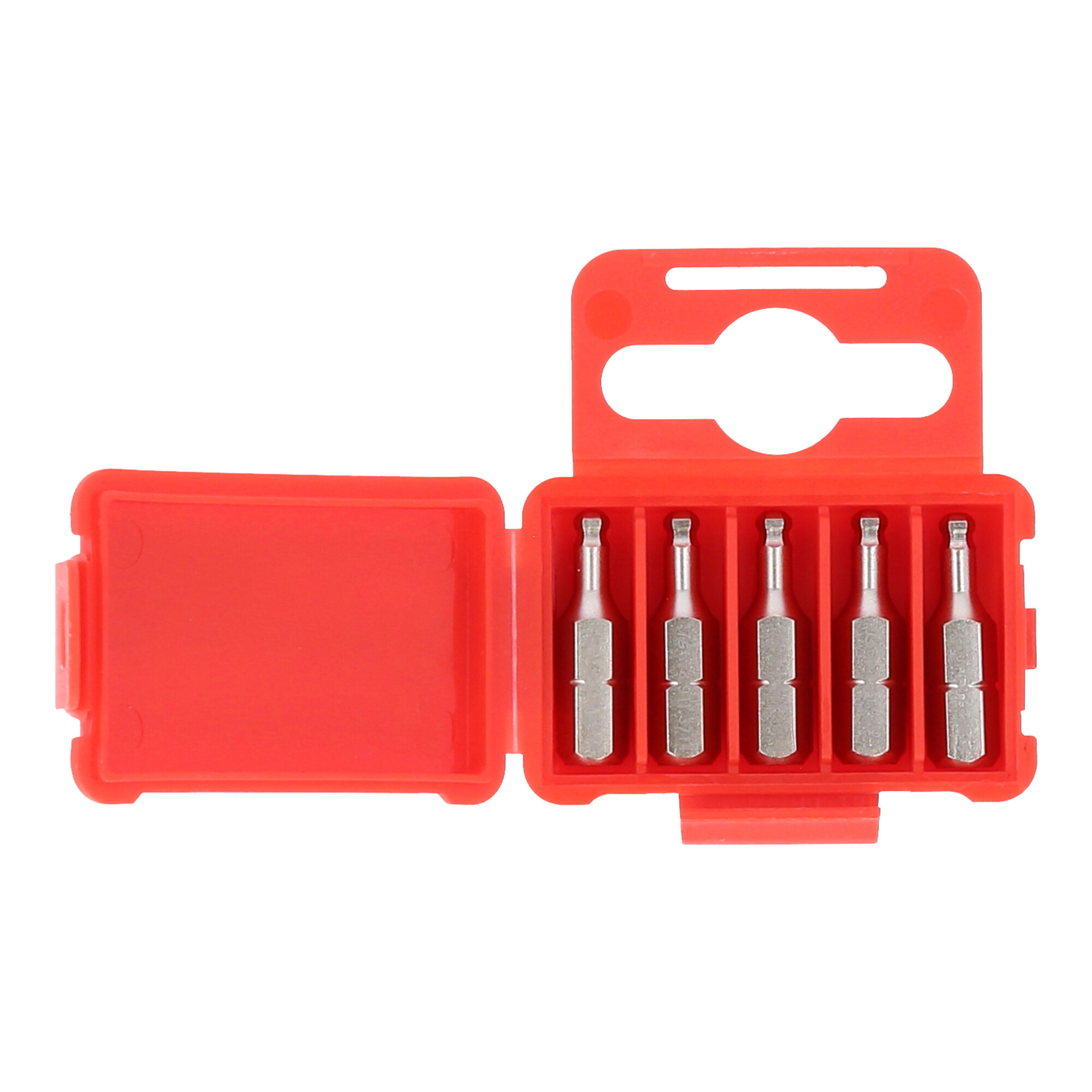 KS Tools 1/4" CLASSIC Bit Innensechskant, 25mm, Kugelkopf, 1/8", 5er Pack