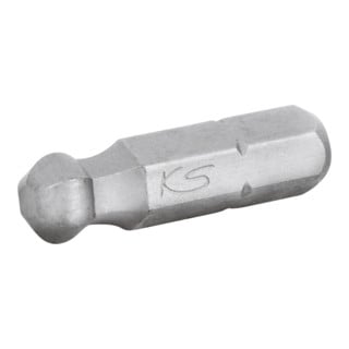 KS Tools 1/4" CLASSIC Bit Innensechskant, 25mm, Kugelkopf, 2,5mm