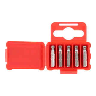 KS Tools 1/4" CLASSIC Bit Innensechskant, 25mm, Kugelkopf, 6mm, 5er Pack