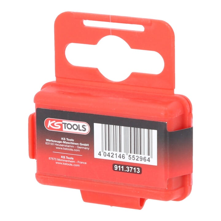 KS Tools 1/4" CLASSIC Bit Innensechskant, 25mm, Kugelkopf, 7/64", 5er Pack