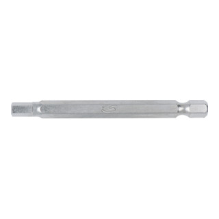 KS Tools 1/4" CLASSIC Bit Innensechskant, 75mm, 6mm