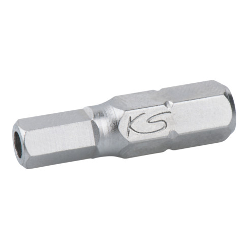 KS Tools 1/4" CLASSIC Bit Innensechskant, Bohrung, 25mm, 2,5mm