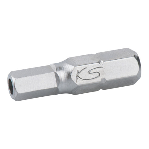 KS Tools 1/4" CLASSIC Bit Innensechskant, Bohrung, 25mm, 3mm