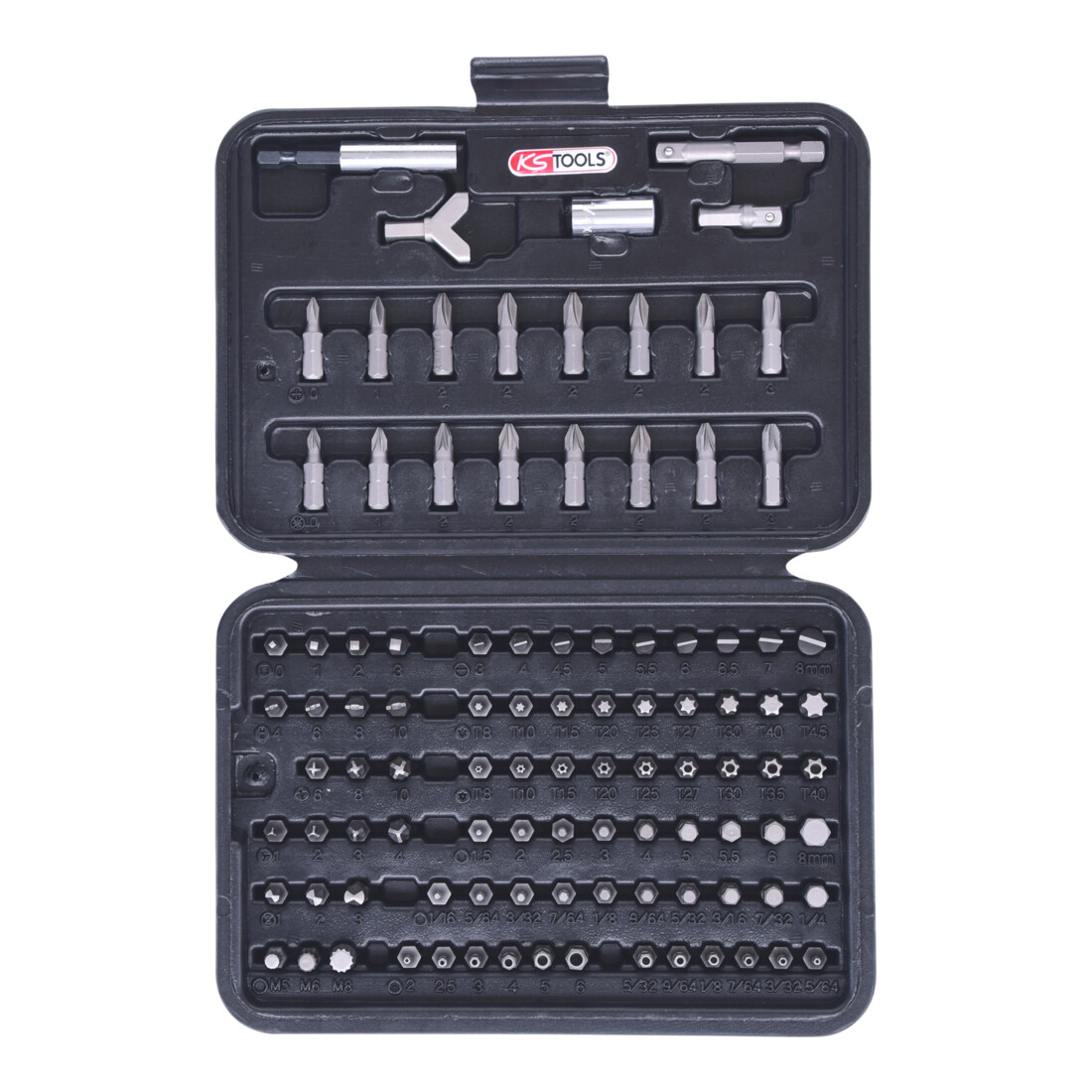 KS Tools 1/4" CLASSIC Bit-Satz, 100-teilig